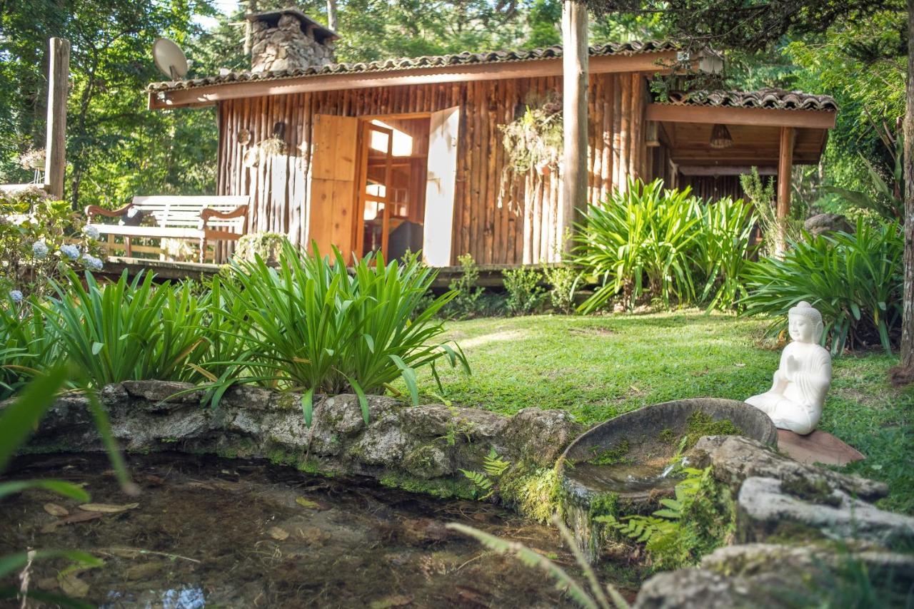 Chalés Namaskar Sao Bento do Sapucai Bagian luar foto
